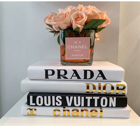 chanel book decor